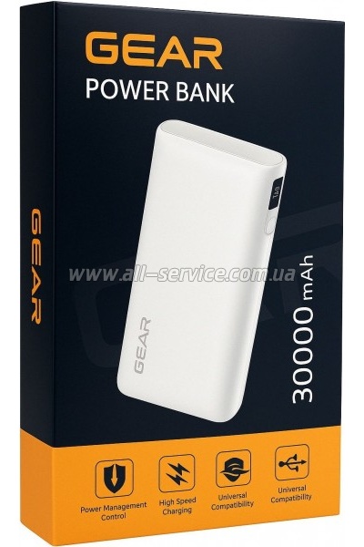   GEAR 30000mAh black (DL302C)