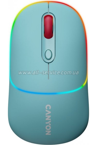  Canyon MW-22 Dual Band RGB Wireless Dark Cyan (CNS-CMSW22DC)