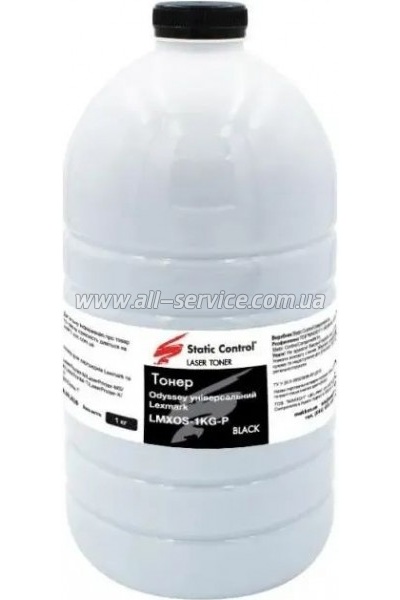 Тонер SCC Odyssey 2 универсальный Lexmark бутль 1кг (LMXOS2-1KG) Тонер SCC Odyssey 2 универсальный Lexmark бутль 1кг (LMXOS2-1KG)