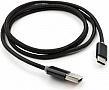   USB 2.0 AM to Type-C 1m LED black Vinga (VCPDCTCLED1BK)