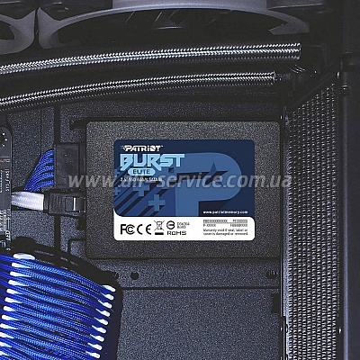 SSD  PATRIOT Burst Elite 120GB (PBE120GS25SSDR)