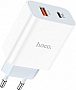 �������� ������� HOCO C97A 1xUSB-C PD 20W + 1xUSB QC3.0 White (6931474766076)