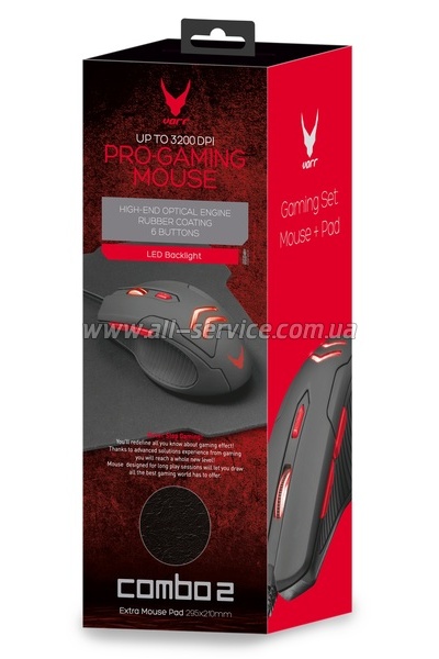  Varr set MPX4 + mouse pad 295x210 (VSETMPX4)