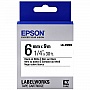 Картридж Epson LK2WBN LW-300/ 400/ 400VP/ 700 Std Blk/Wht 6mm/9m (C53S652003)