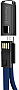   ColorWay USB 2.0 AM to Micro 5P 0.22m blue (CW-CBUM022-BL)