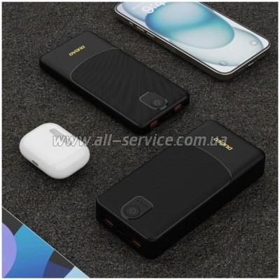 ������� ������������� Dudao 10000mAh K10 PD 12W Black (6977196682164)