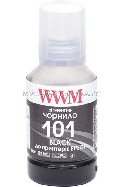  WWM Epson 101 Epson L4150/ L4160 140 Black Pigment (E101BP)