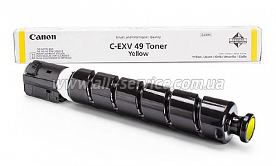- C-EXV49 Canon iR C3320/ C3325/ C3330/ C3520/ C3525/ C3530 Yellow (8527B002)