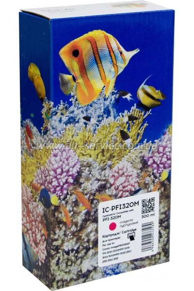 �������� Barva Canon PFI-320M/ ������ 2892C001 magenta (IC-PFI320M)