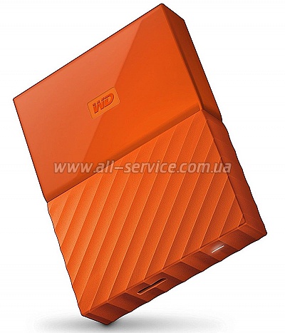  WD 2.5 USB 3.0 4TB My Passport Orange (WDBYFT0040BOR-WESN)