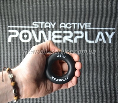  PowerPlay PP-4324 Hand Grip Ring Hard 25   (PP_4324_25kg)