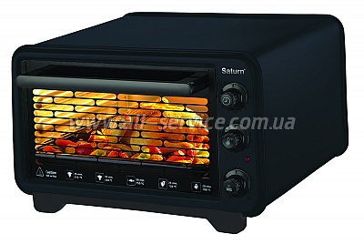 Электрическая печь Saturn ST-EC10702 Black Электрическая печь Saturn ST-EC10702 Black