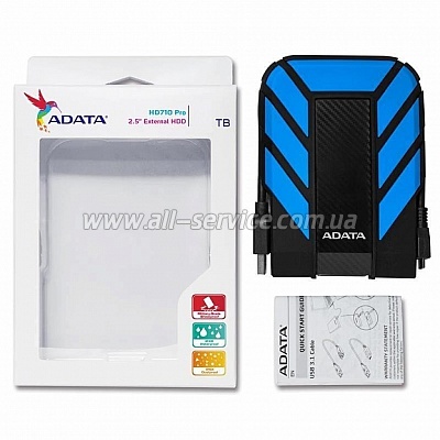  1TB ADATA 2.5" USB 3.0 HD710 Pro Durable Blue (AHD710P-1TU31-CBL)