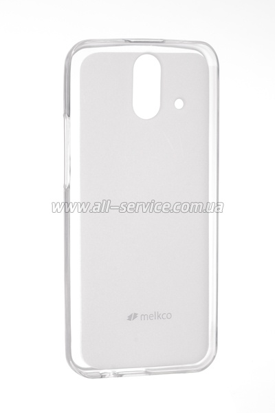  MELKCO HTC One E8 Poly Jacket TPU Transparent