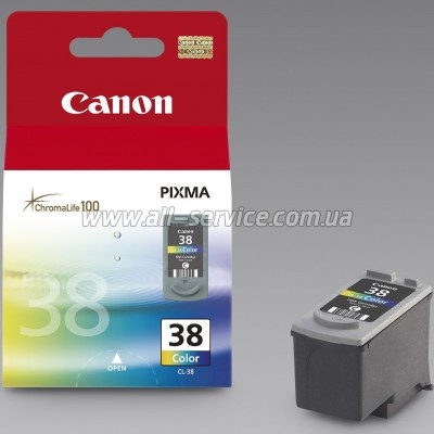 �������� CL-38 Canon Pixma iP1800/ iP1900/ iP2600 Color (2146B005)