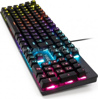  Vinga KBGM-100 LED Blue Switch USB Black (KBGM-100 Black)