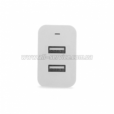   Colorway 2USB AUTO ID 4.8A 24W (CW-CHS016-WT)
