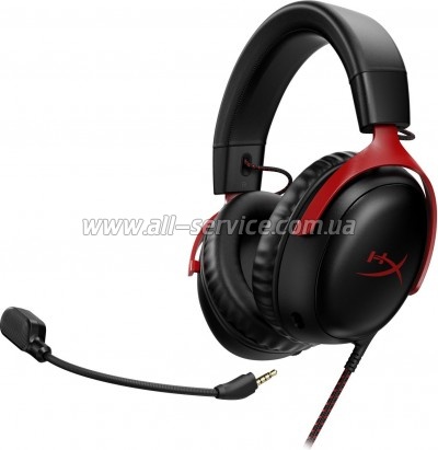 �������� HyperX Cloud III Black-Red (727A9AA)