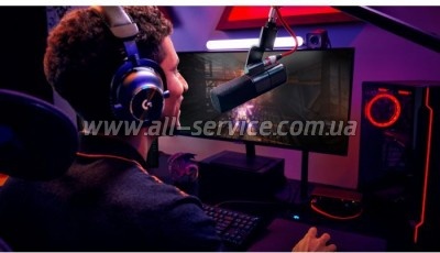  Logitech G Yeti Studio Active Dynamic XLR Black (988-000565)