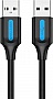 ���� ������ USB 2.0 AM/AM 1.0m black Vention (COJBF)
