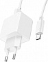 �������� ������� HOCO CS11A USB + cable USB to USB-C white (6942007603614)