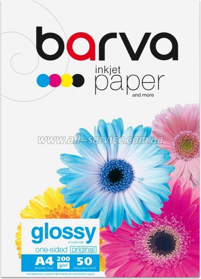 ���������� Barva Glossy 200�/� �4 50� (IP-C200-025)