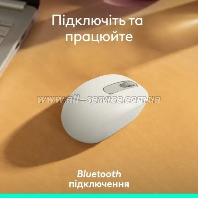  Logitech M196 Bluetooth Off-White (910-007460)