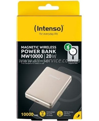   Intenso MW10000 10000mAh Magnetic champagne (7344031)
