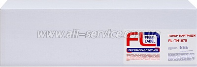 �������� Brother TN1075/ HL-1112R/ DCP-1512 Free Label (FL-TN1075)