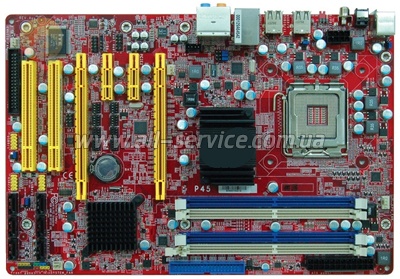 Материнская плата DFI Blood Iron BI P45-T2RS DDR2 Socket775 ATX Материнская плата DFI Blood Iron BI P45-T2RS DDR2 Socket775 ATX