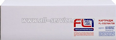 �������� FREE Label HP LJ P1566/ 1606DN/ Canon MF4410/ 4420/ 4452/ 4550/ CE278A/ Canon 728 (FL-CE278A/728)