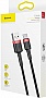 ���� ������ USB 2.0 AM to USB-C 2.0m 2A red-black Baseus (CATKLF-C91)