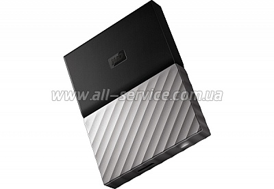 ��������� WD 2.5 USB 3.0 4TB My Passport Ultra Gray (WDBFKT0040BGY-WESN)