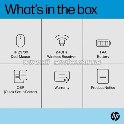  HP Z3700 Dual Wireless/Bluetooth Silver (758A9AA)