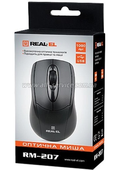  REAL-EL RM-207, USB, black