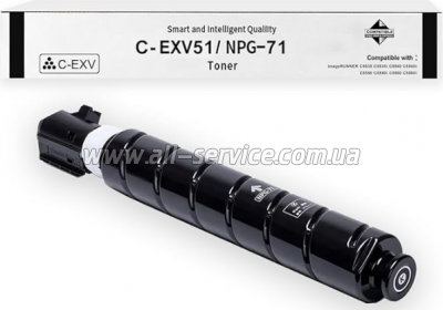 Тонер-картридж C-EXV51 Canon iR C5535/ С5550i/ С5560i Black (0481C002) Тонер-картридж C-EXV51 Canon iR C5535/ С5550i/ С5560i Black (0481C002)