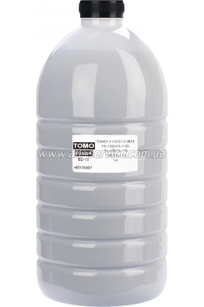 Тонер Tomoegawa Kyocera Mita FS-1300 бутль 1кг Black (TSM-ED-13-1) Тонер Tomoegawa Kyocera Mita FS-1300 бутль 1кг Black (TSM-ED-13-1)