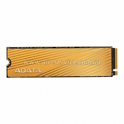 SSD  ADATA M.2 NVMe PCIe 3.0 x4 500GB 2280 Falcon 3D TLC (AFALCON-512G-C)