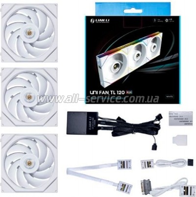    Lian Li TL 120-3, White Cooler (G99.12TL3W.00)
