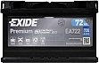   EXIDE PREMIUM 72A (EA722)
