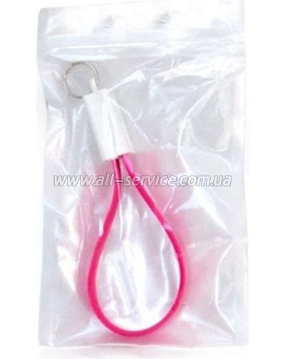 ���� ������ USB 2.0 AM to USB-C 0.18m pink Extradigital (KBU1788)