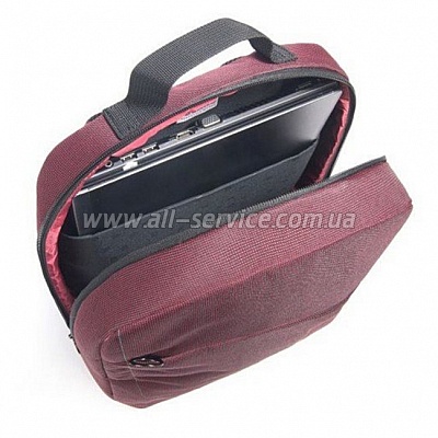  Tucano LOOP BACKPACK FOR NOTEBOOK 15.6" BURGUNDY (BKLOOP15-BX)
