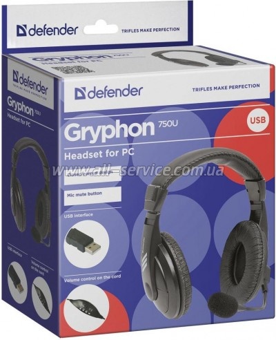 �������� Defender Gryphon 750U USB (63752)