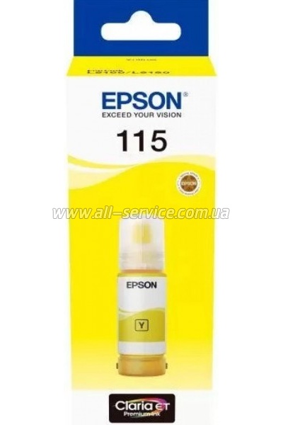 ��������� Epson 115 EcoTank L8160/ L8180 Yellow (C13T07D44A)