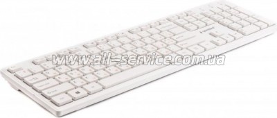  Gembird KB-MCH-03-W-UA USB White (KB-MCH-03-W-UA)