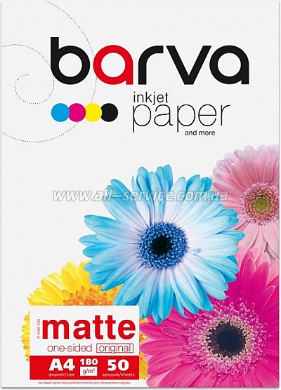 ���������� Barva Original Matte 180�/� �4 50� (IP-A180-032)