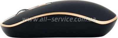  Gembird MUSW-4B-06-BG Wireless Black-Gold (MUSW-4B-06-BG)