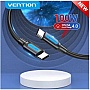 ���� ������ USB-C to USB-C 1.5m 5A black Vention (COTBG)