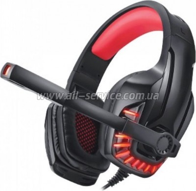  REAL-EL GDX-7650 Black-Red