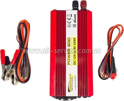   Bottari DC 12V - AC 230V 600W "POWER-600" (30200-IS)